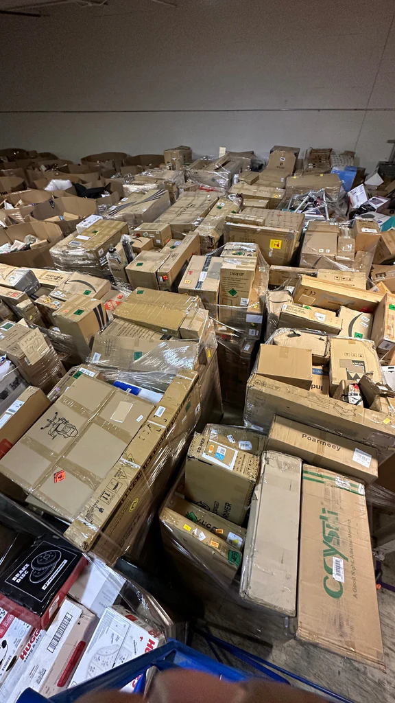 AMAZON Bulk Shrink Wraped Truck Load
