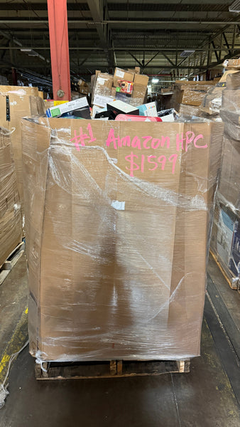 Amazon High Count Pallet#1 5ft Amazon High Count Pallet 5ft
