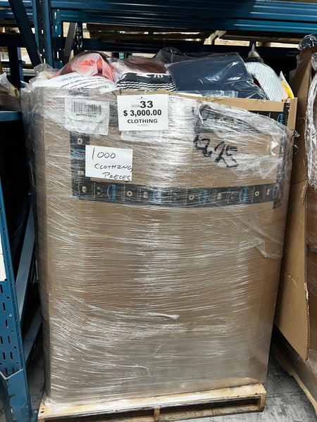 Amz Clothing Pallet #33 1000 pcs Amz Clothing Pallet