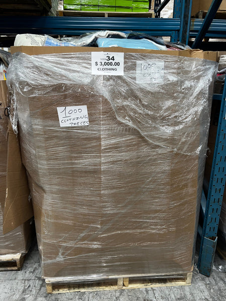 Amz Clothing Pallet #34 Amz Clothing 1000pcs Pallet