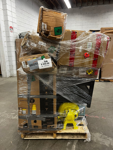 Amazon Bulk Shrinkwrap Pallet