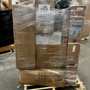 Amz Shrinkwrap Pallet containing 69 PIECES