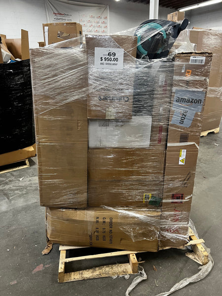 Amz Shrinkwrap Pallet containing 69 PIECES