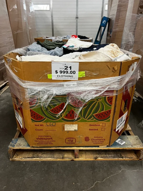 Clothing Pallet Mixed Retailers