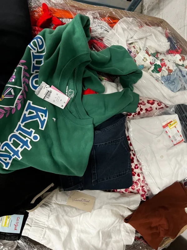 Clothing Pallet Mixed Retailers 400 pieces