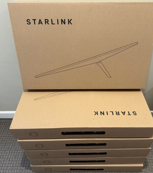 Starlink Satellite Internet Kit V2, Rectangular Dish, Fast Setup, Strong Signal